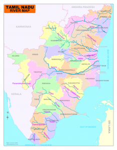 TamilNadu map River