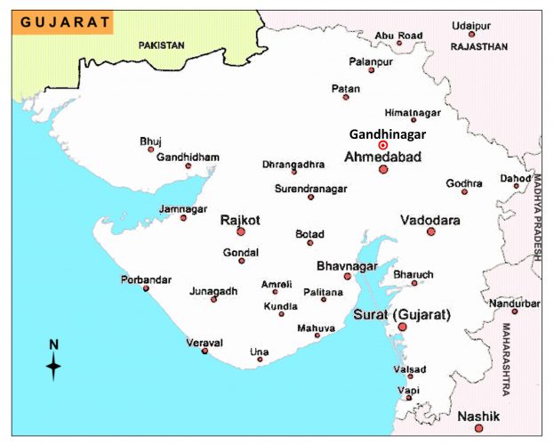 Gujarat MapDownload Free Maps In Pdf Infoandopinion