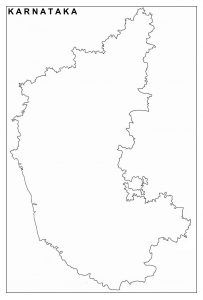 How To Draw Karnataka Map  YouTube