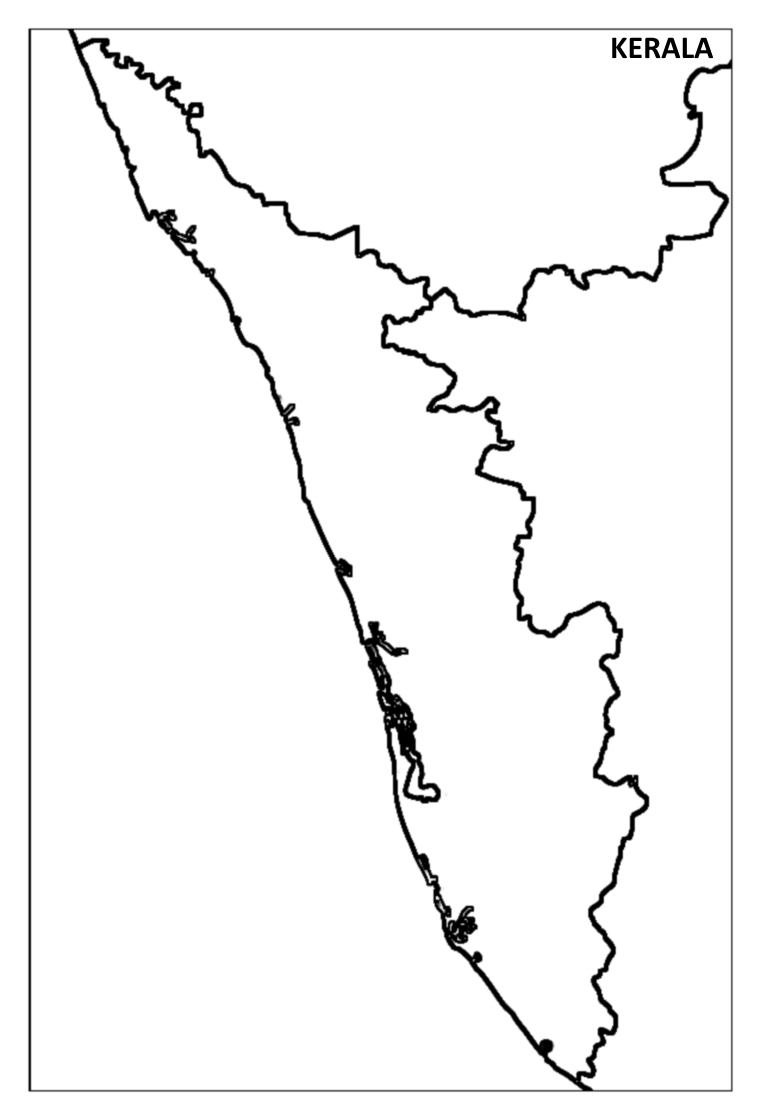 Kerala Outline Maps With Districts / Kerala Free Maps Free Blank Maps Free Outline Maps Free Base Maps : He is an agent of the government of the state and also represents the people of the.