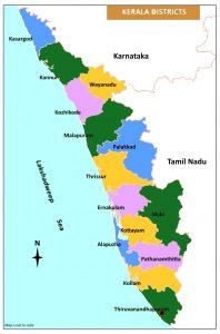 Kerala map