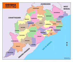 odisha map (orissa map ) download