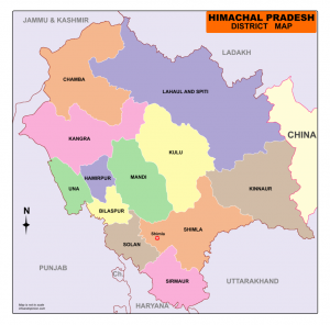 Download Himachal Pradesh Map