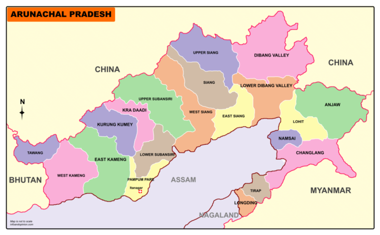 Download Arunachal Pradesh Map