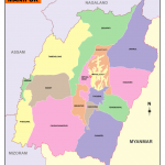 Downlopad Manipur Map