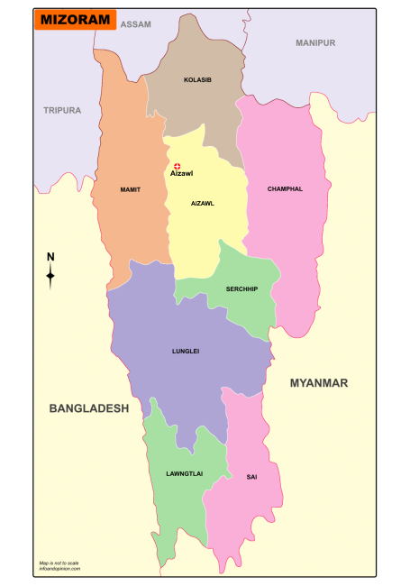 Download Mizoram Map