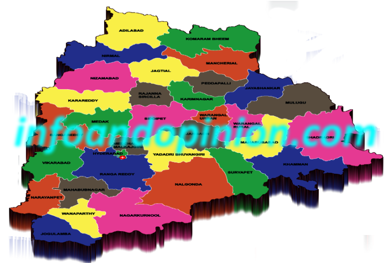 List of districts in Telangana