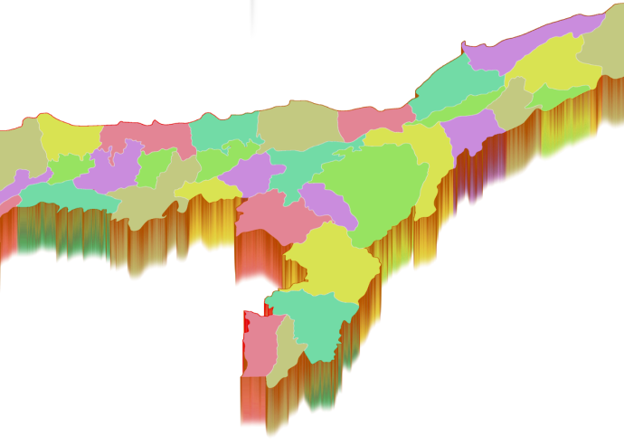 Districts in Assam