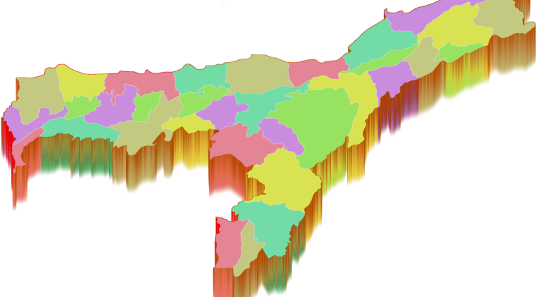 Districts in Assam